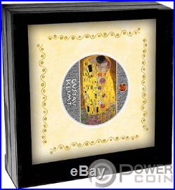 KISS Gustav Klimt Golden Five Silver Coin 1$ Niue 2018