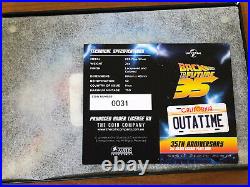 LICENCE PLATE Back To The Future 2 Oz Silver Coin Niue 2020 -Last One #39