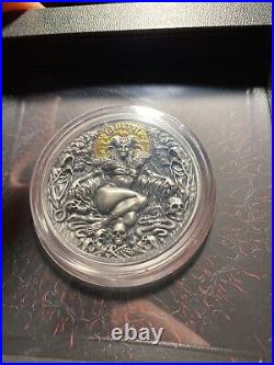 LILITH 2022 2000 Francs CFA 2 oz Pure Silver Coin 500 MINTAGE Cameroon