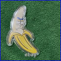 Limited Edition Rick & Morty Banana Rick 1 Oz Silver Coin 1499 Made