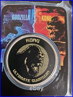 Lot Of 6 2021 Niue Colorized Kong Godzilla In TEP New Whole Collection