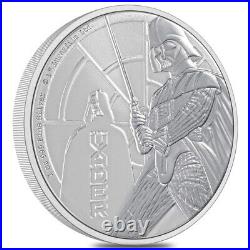 Lot of 100 2022 Niue 1 oz Star Wars Darth Vader $2 Silver Coin. 999 Fine BU 4