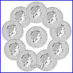 Lot of 10 2017 Niue 1 oz. Silver Mickey Mouse Steamboat Willie $2 Coins SKU45486