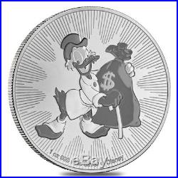 Lot of 10 2018 1 oz Niue Silver $2 Disney Scrooge McDuck BU