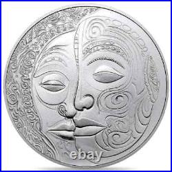 Lot of 10 2023 Niue 1 oz Maori Silver Coin. 999 Fine