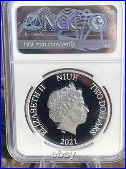 MANDALORIAN IG-11 2021 NIUE 1oz SILVER COIN NGC PF70 FIRST RELEASE MANDALORIAN IG-11 2021 NIUE 1oz SILVER COIN NGC PF70 FIRST RELEASE