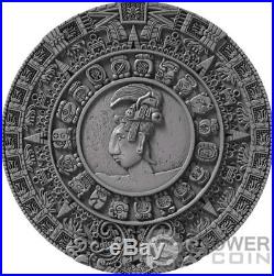 MAYAN CALENDAR Archeology Symbolism 2 Oz Silver Coin 5$ Niue 2018