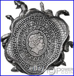 MEDUSA Amulet of Power 8 Oz Silver Coin 15$ Niue 2019