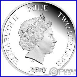 MINION MADE Season Greetings 1 Oz Silver Coin 2$ Niue 2018