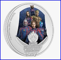 Marvel Guardians of the Galaxy Volume #3 1oz Silver Coin Niue 2023