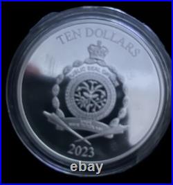 Marvel Thor Niue Marvel Universe Thor $10 Colorized 3oz. 999 Fine Silver Coin Marvel Thor Niue Marvel Universe Thor $10 Colorized 3oz. 999 Fine Silver Coin