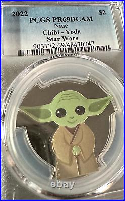 Master Yoda Sold-Out Star Wars 2022 Chibi Coin NZMint