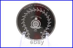 Max Scherzer MLB Trading Coin 1 oz Silver Niue NZ Mint 45/60.999 Pure 2024