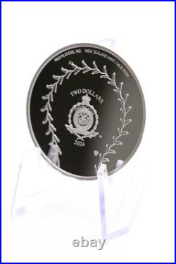 Max Scherzer MLB Trading Coin 1 oz Silver Niue NZ Mint 45/60.999 Pure 2024