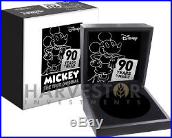 Mickey Mouse 90th Ann. Ultra High Relief 2 Oz. Coin Ngc Pf70 First Release