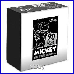 Mickey Mouse 90th Anniversary 2018 Niue 2oz high relief proof silver coin