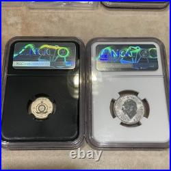 Modern Premium Coin Lot 2026 Niue Gold Zombie Guitar PF70 + 2025 Britannia 50p