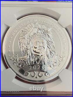 Monetary Masterpieces 2025 Niue S$5 Indian Chief First Releases. REVERSE PF 70 Monetary Masterpieces 2025 Niue S$5 Indian Chief First Releases. REVERSE PF 70
