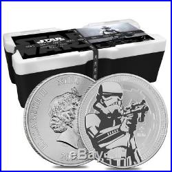 Monster Box of 250 2018 1 oz Niue Silver $2 Star Wars Stormtrooper BU 10