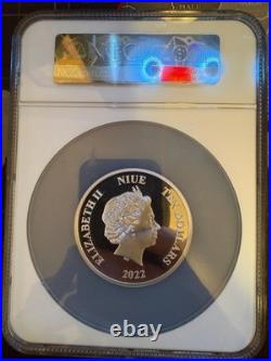NGC PF 70 Ultra Cameo 2022 3 oz Silver DC Comics? FLASH? Classic Niue $10