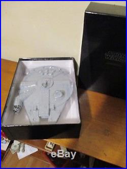 NIUE 2011 $2 dollar Star Wars Millennium Falcon 4 silver coins cameo BOXED SET