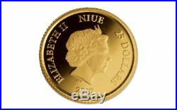 NIUE 2017 Star Wars Classic Luke Skywalker 1/4 oz Gold Coin
