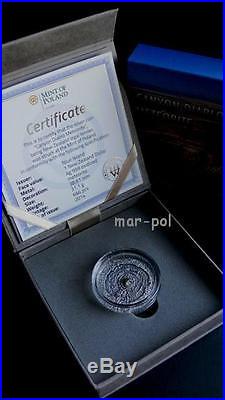 Niue Islands 2014 1$ Canyon Diablo Meteorite Silver Proof Coin