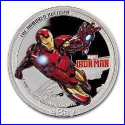 New Niue 2014 $2 Marvel Comics The Avengers 4x 1 Oz Silver Proof Coin Set