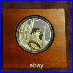 New Zealand Mint 2021 Niue LOTR Sauron 1 oz. 999 Silver Proof Coin