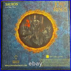New Zealand Mint 2021 Niue LOTR Sauron 1 oz. 999 Silver Proof Coin
