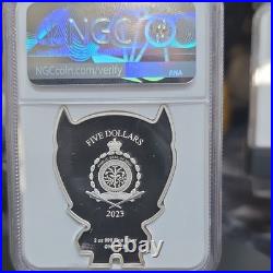 New Zealand Mint 2023 Chibi Marvel Thanos 2oz Silver NGC PF69 Ultra Cameo