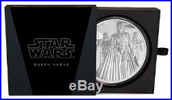 Niue 100 Dollar 2016 Darth Vader Star Wars Classics (1.) 1 Kilo Silber PP