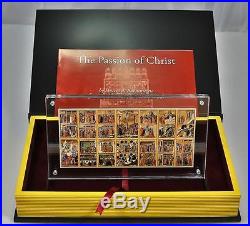 Niue 14x1$ PASSION OF CHRIST Duccio Maesta Siena 15oz Silver Coin Set