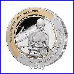 Niue $1, 1 oz. Silver X 5 Coin Set, Gandhi 100 Years Return to India