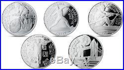 Niue 1 Dollar 4 Coins Set Silver Winners Of Summer Olympic Games London 2012