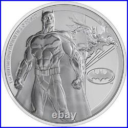 Niue 1 oz 999 Silver BatmanT DC ComicsT Classic Superheroes (4.) PP Original Packaging