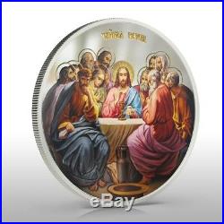Niue 2012 10$ icon The Last Supper 5 Oz Silver Coin MINTAGE 500 ONLY RARE