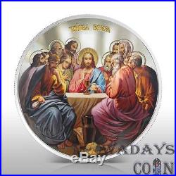 Niue 2012 10$ icon The Last Supper Silver Coin MINTAGE 500 ONLY 5Oz