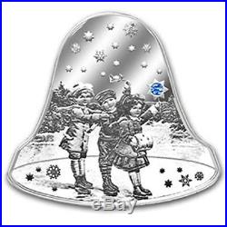 Niue 2012 $2 CHRISTMAS BELL 2012 Silver Proof Coin With Musical BOX LIMIT 3500