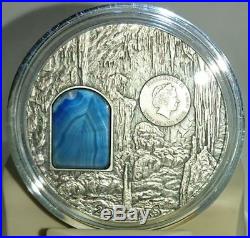 Niue 2012 2$ SECRETS OF LICHTENSTEIN Crystal Art Castle 2oz Silver Coin