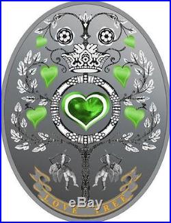 Niue 2013 1$ Love Tree Imperial Eggs Faberge PROOF 28,28g Silver Coin