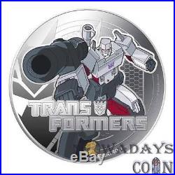 Niue 2013 2x2$ TRANSFORMERS 2x1oz. 999 Proof Silver Coin Set MINTAGE 5000