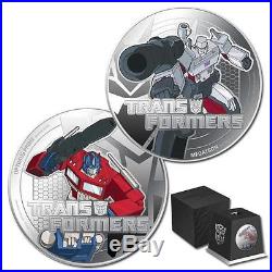 Niue 2013 2x2$ TRANSFORMERS 2x1oz. 999 Proof Silver Coin Set MINTAGE 5000 ONLY