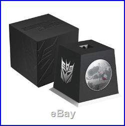 Niue 2013 2x2$ TRANSFORMERS 2x1oz. 999 Proof Silver Coin Set MINTAGE 5000 ONLY
