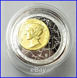 Niue 2013 50$ Fortuna Redux Mercury First Cylinder Shaped 6oz Proof Silver Coin