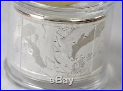 Niue 2013 50$ Fortuna Redux Mercury First Cylinder Shaped 6oz Proof Silver Coin