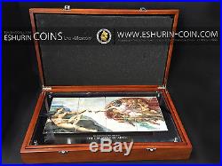 Niue 2013 $5 Giants of Art The Creation of Adam 12x 80g Silver Proof Coin Set