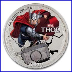 Niue 2014 $ 2 Marvel Comics The Avengers 4x1 Oz Silver Proof Coin Set with Box