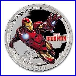 Niue 2014 4x 2$ Marvel Comics The Avengers Proof 4x 1 Oz Silver Coin Set (New)