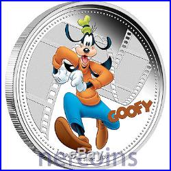 Niue 2014 Disney Mickey & Friends Set of 6 x $2 Colored 1 Oz Silver Proof Coins